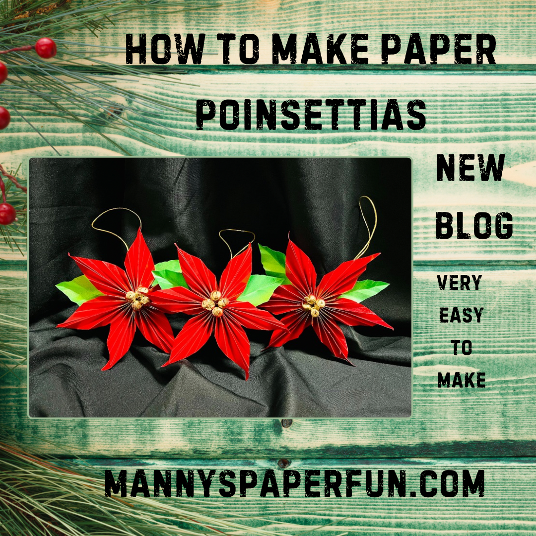 Paper Poinsettias