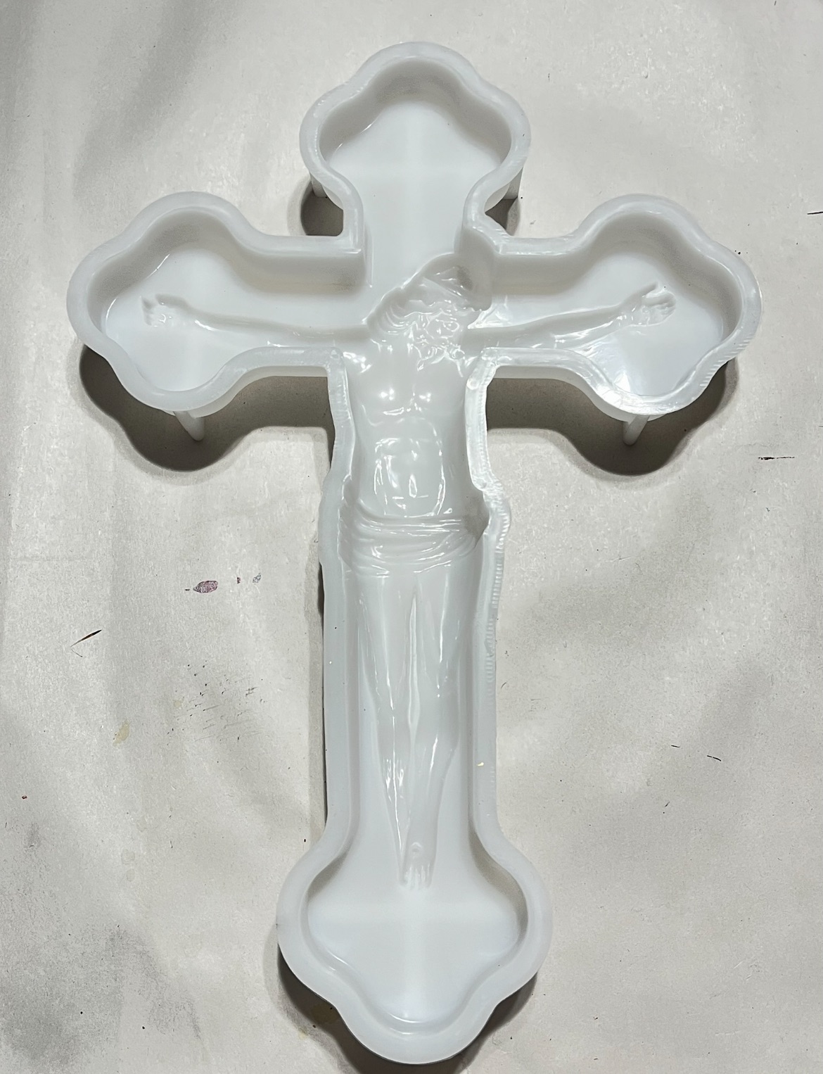 Clay Crucifix Cross