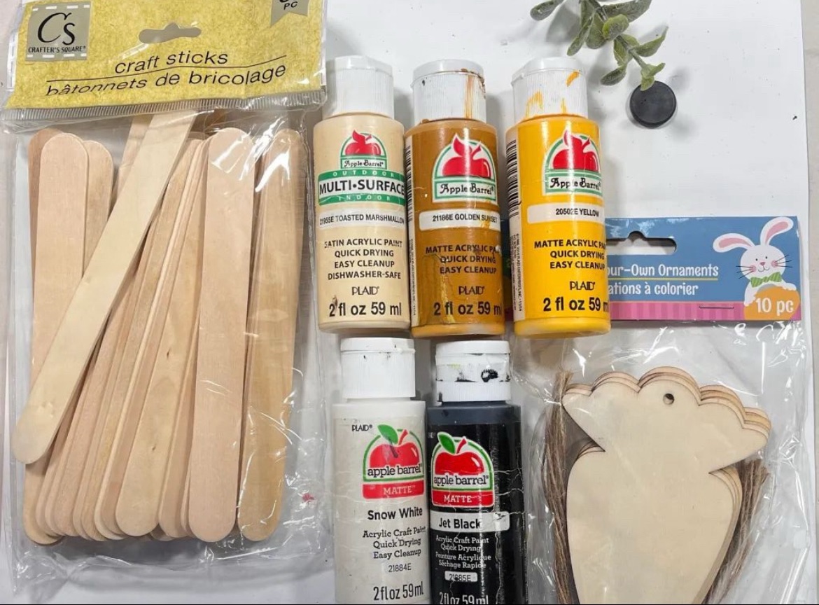 How to create a Dove using wood carrots.