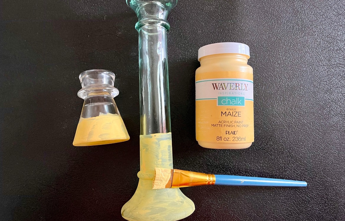 Candycorn Fall Candle Holders